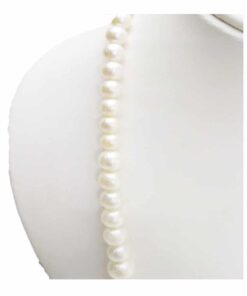 Graded-Round-shaped-textured-pearl-Necklace-1