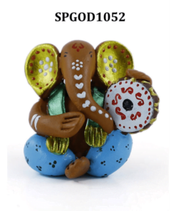 Ganesha idol with Dholak