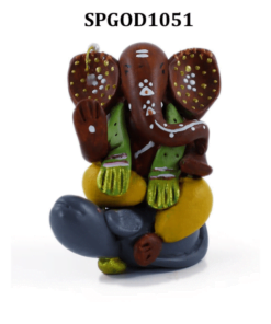 Ganesha Idol Sitting on Mushak