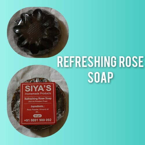 refreshing rose soap