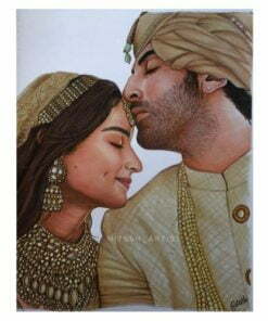 Couple Sketch A4 Size (Colour)