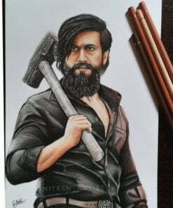 Single Sketch A4 Size (Colour)