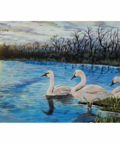 Swan Painting