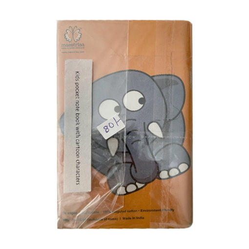 Kids pocket notebook elephant