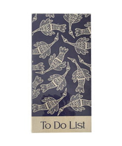 Gond Printed To Do List<span> - </span>Blue