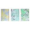Hand Marbled Hardbound Notebooks with Agri Lined Paper Inners.